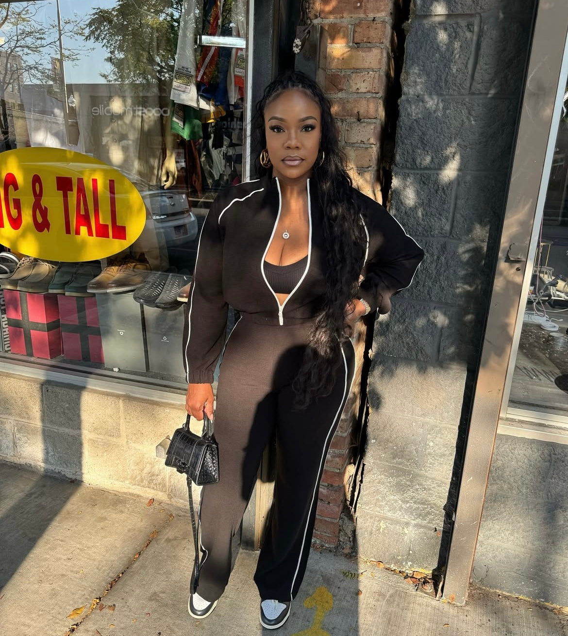 The Luxe Lined Set | Black