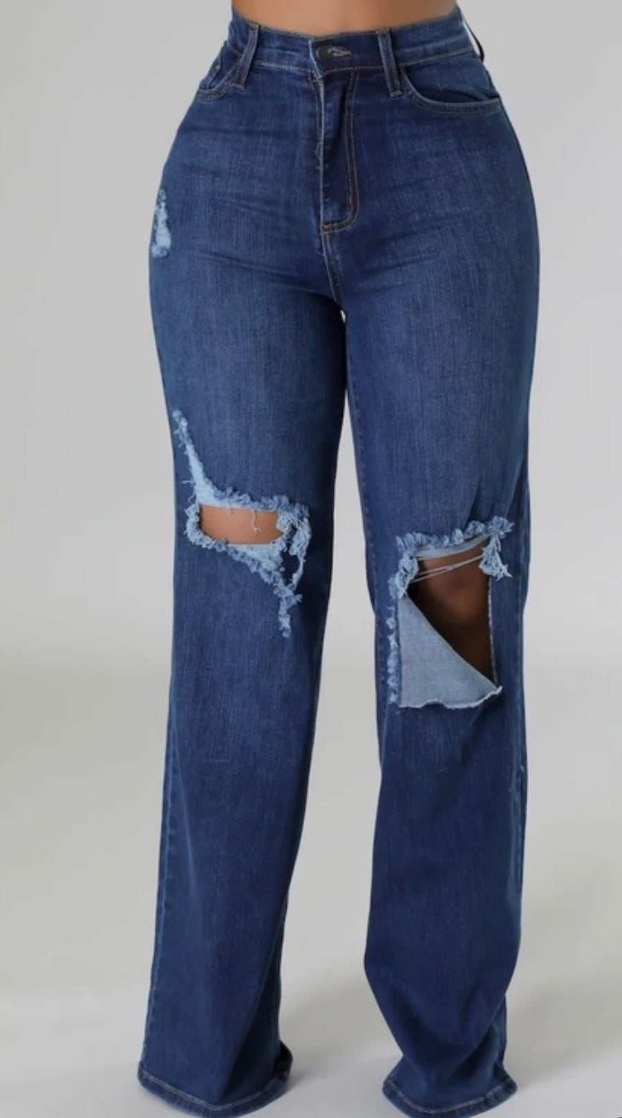 Ronnie| Ripped Denim Jeans
