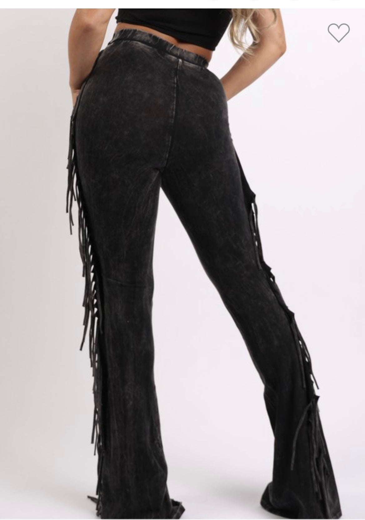 Perfect Fit Fringe Pants