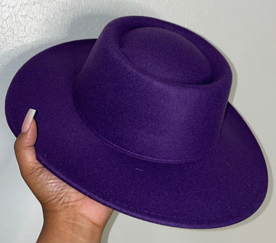 Essential Luxe Fedora (Purple)