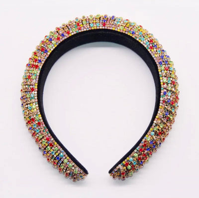 Chunky Jeweled - Multicolor Headband