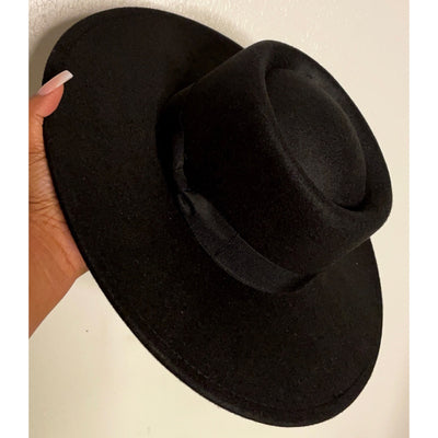 Essential Luxe Fedora (Black)