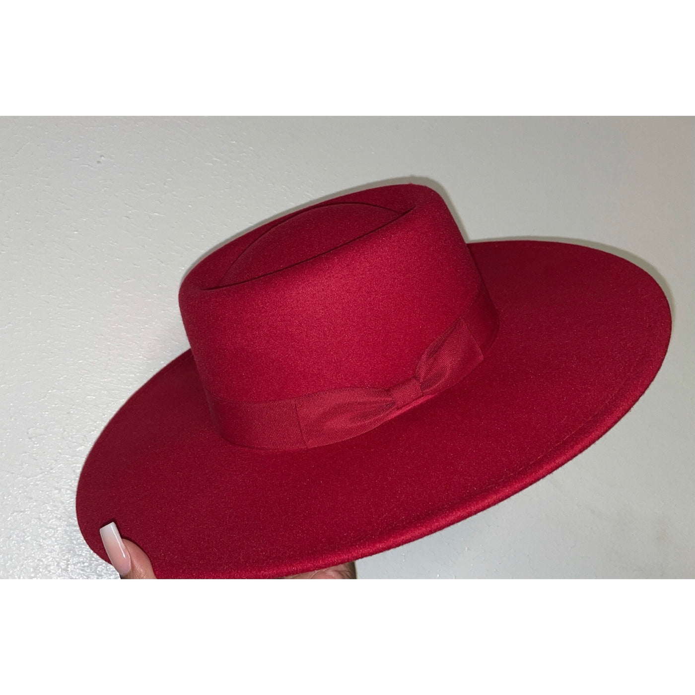 Essential Luxe Fedora (Berry)