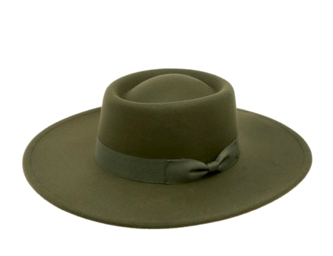 Essential Luxe Fedora (Olive)